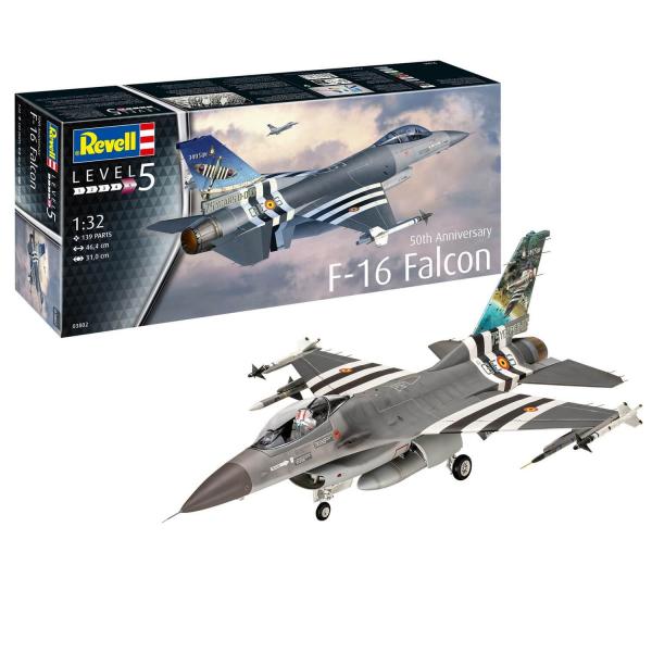 Maquette avion : F-16 Falcon : 50è anniversaire - Revell-03802