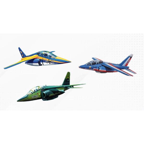 Coffret maquette 50ème anniversaire Alpha Jet  - Revell-03810