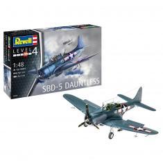 Flugzeugmodell: SBD-5 Dauntless Navyfighter
