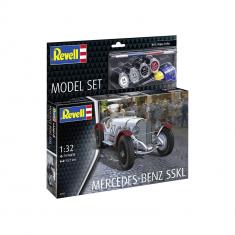 Maquette voiture : Model Set Mercedes-Benz SSKL Maquette Revell avec accessoires de base