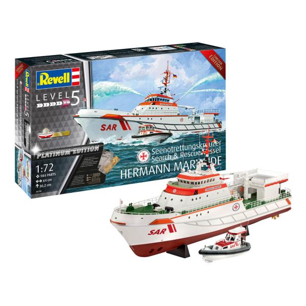 Maquette bateau : Search & Rescue Vessel HERMANN MARWEDE - Revell-05198