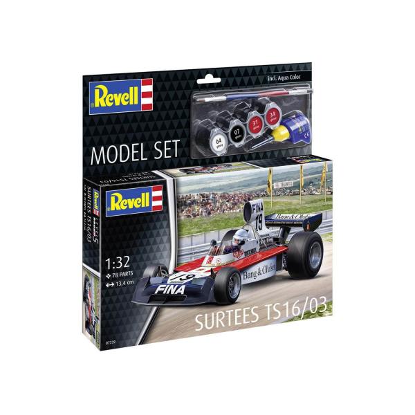 Maquette voiture : Model Set Surtees TS16/03 - Revell-67739