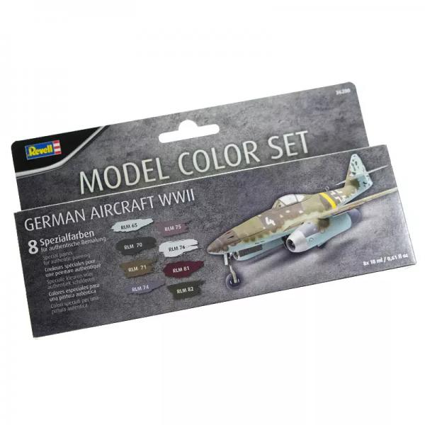 Set de couleurs : maquettes avions allemands WWII - Revell-36200