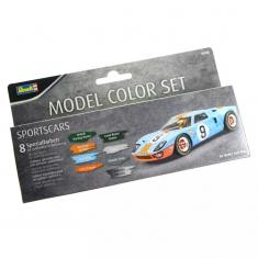 Set de couleurs : maquettes voitures de sport