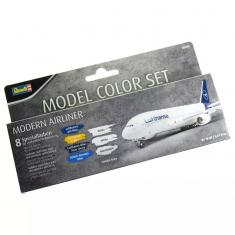 Color set: contemporary aircraft models
