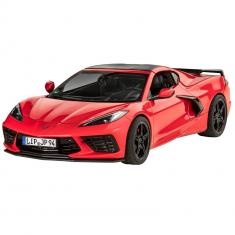 Maquette voiture : corvette C8 coupé