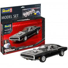 Model car: Model set : Fast & Furious Dominics 1970 Dodge Charger