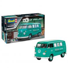 Coffret cadeau : 150 Ans de Vaillant - VW T1 - Maquette Voiture