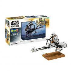 Maquette Star Wars : The Mandalorian : Speeder Bike