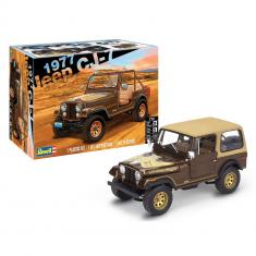 Maquette voiture : 77 Jeep CJ7