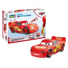 First Construction Model Car: Cars: Lightning McQueen