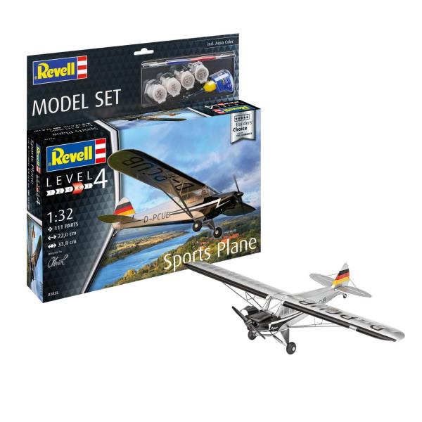 Revell Model Set Sports Plane - Builder'S Choice - 1:32e - Revell-63835