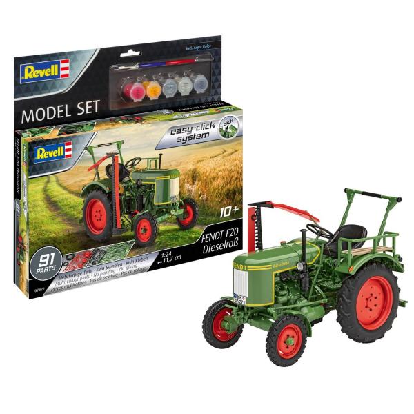 Maquette tracteur : Model Set : Fendt F20 Dieselroß - Revell-67822