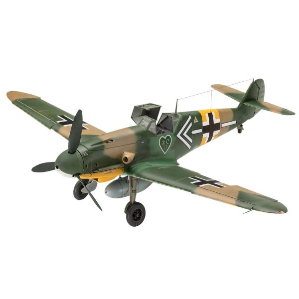 Aircraft model: Messerschmitt Bf109G-2/4 - Revell-03829