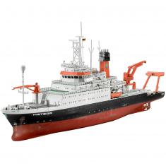 Maquette bateau : Navire de recherche allemand Meteor