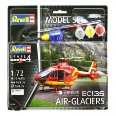 Maqueta de helicóptero: Model-Set: EC135 Air Glaciers
