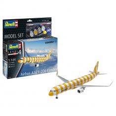 Flugzeugmodell : Model Set Airbus A321-200 Condor