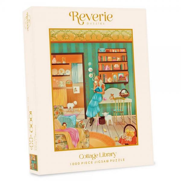 Puzzle 1000 pièces : Cottage Library - CL1000LC