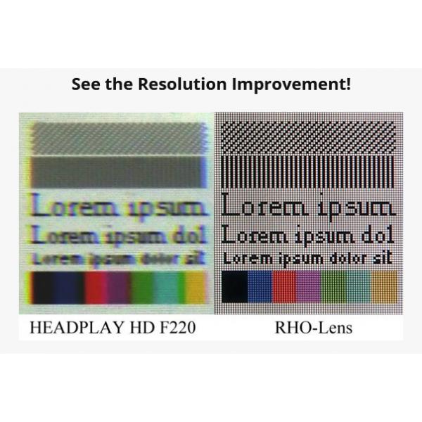 RHO-Lens HRPRO Lentilles HD pour Casque Headplay - RHO-Lens HRPRO