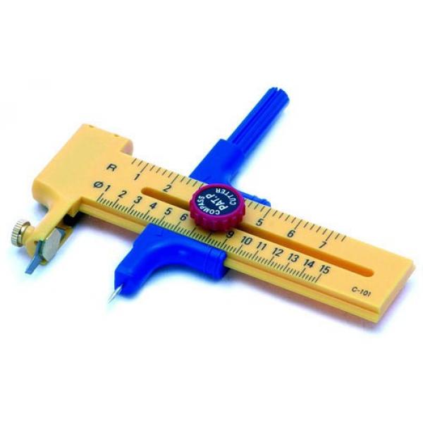 Cutter Compas avec 6 lames de rechange - RIP-T-RO-62949