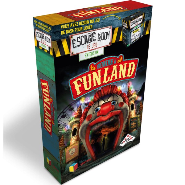 Escape Room Das Spiel: Erweiterung: Willkommen im Funland - RivieraGames-5004