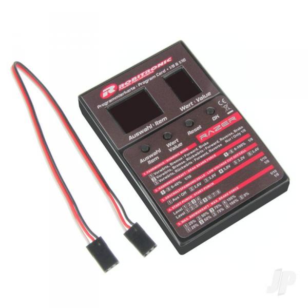 Robitronic Razer Boitier Programmation ESC LED (pour Razer Ten and Eight)  - ROBR01269