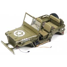 Carrosserie complète Jeep Willys 1/6