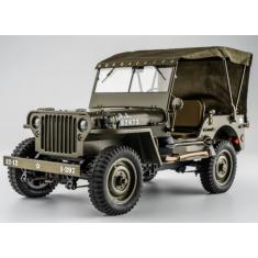 Capote en tissus Jeep Willys 1/12