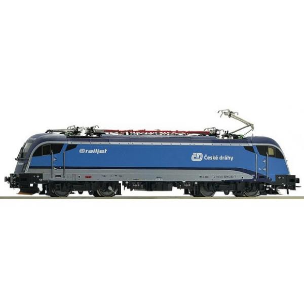 Locomotive Rh1216 RAILJET SON CD Roco HO - T2M-R73499