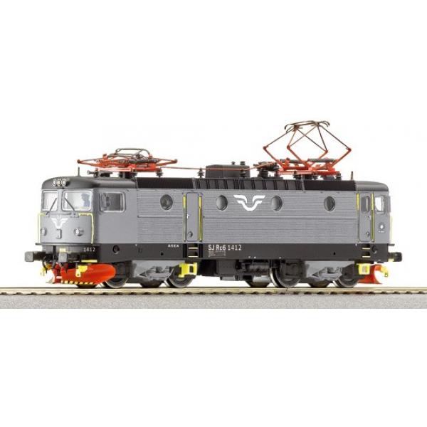 Locomotive rc6 SJ Roco HO - T2M-R62655
