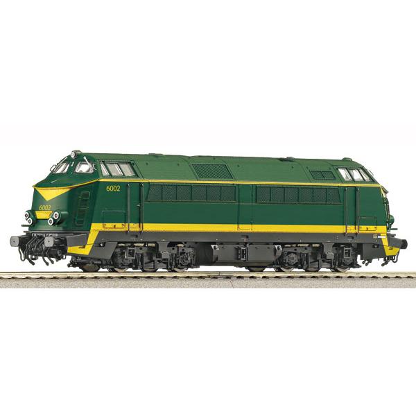Locomotive serie 60 sncb Roco HO - T2M-R62896