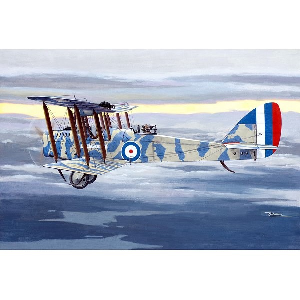 Maquette avion : De Havilland D.H.4 avec moteur RAF 3a - Roden-ROD432
