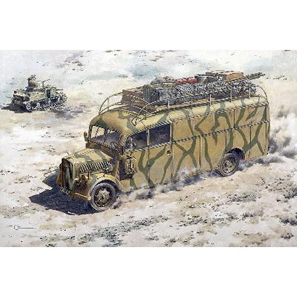 Maquette Opel 3.6-47 Blitz Omnibus Stabwagen 1942 - Roden-ROD723
