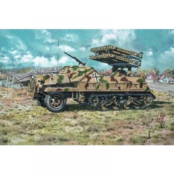 Maquette Char : Sd.Kfz.4/1 PanzerWERFER 42 - Roden-ROD714