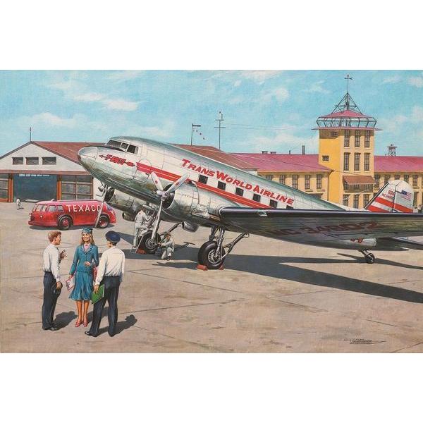 Douglas DC-3 - 1:144e - Roden - 1070309