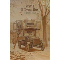 Type B WWI Bus "Pigeon Loft - 1:72e - Roden