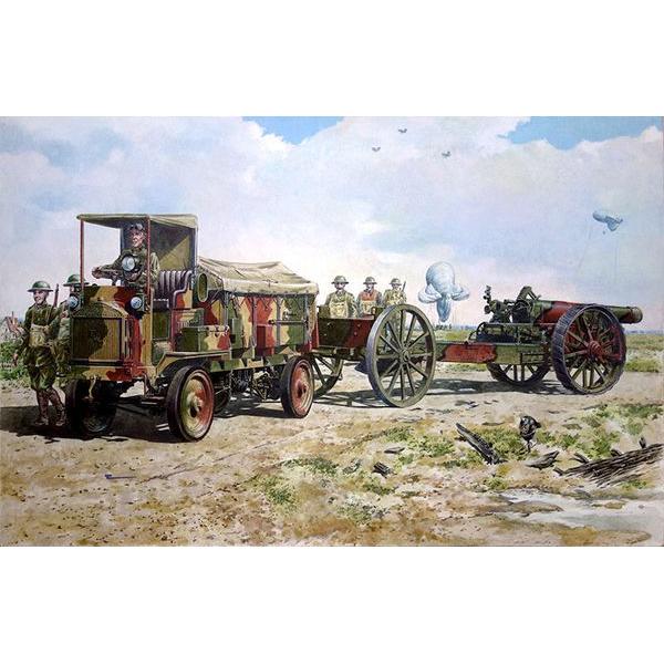 FWD Model B 3 ton&BL 8-inch howitzerMKVI - 1:72e - Roden - 1070713