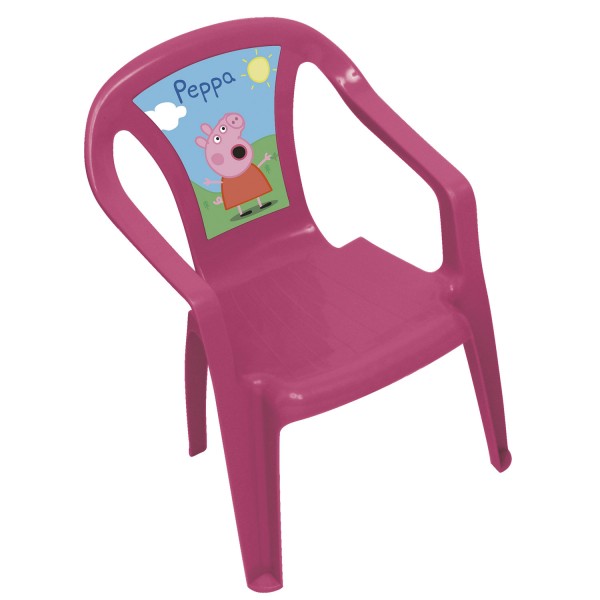 Chaise en plastique : Peppa Pig - RoomStudio-707819