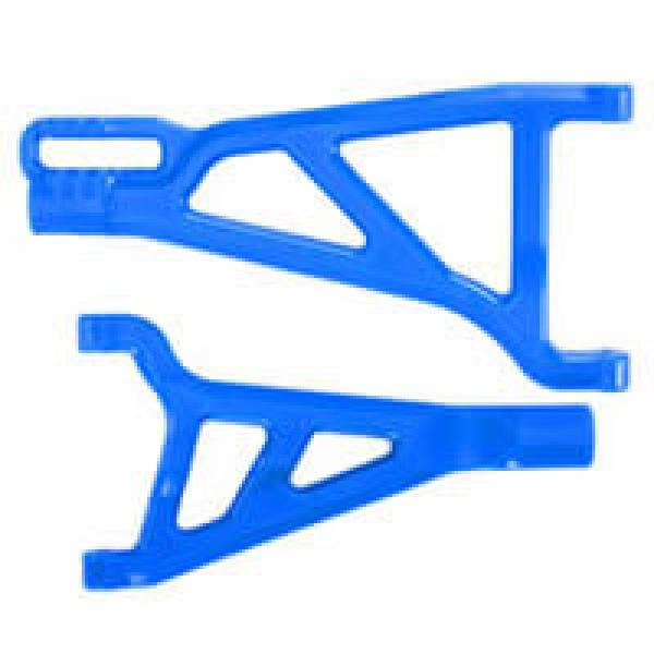 Revo/Summit Front Right Upper/Lower A-Arms Bleu - RPM80215