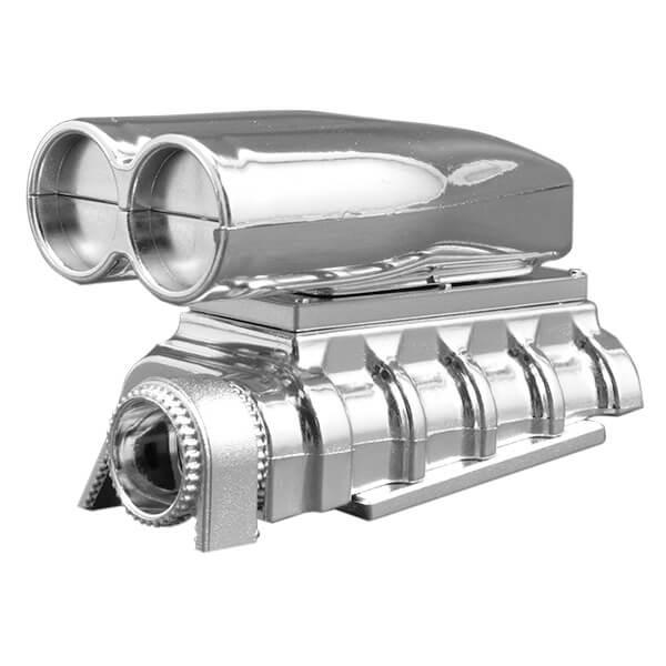 RPM Chrome Shotgun Style Mock Intake & Blower - RPM73543