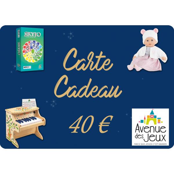 Carte Cadeau - 40 euros - RDP-KDO-40