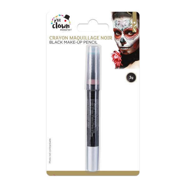 Crayon maquillage gras - noir  - RDLF-84300