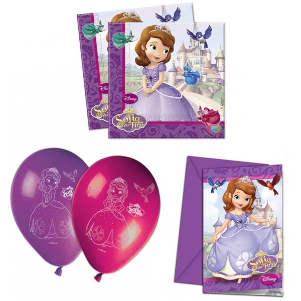 Pack Anniversaire Princesse Sofia - KIT00177