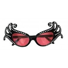 Lunettes Noir et perles