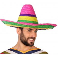 Sombrero Mexicain Multicolore - Adulte