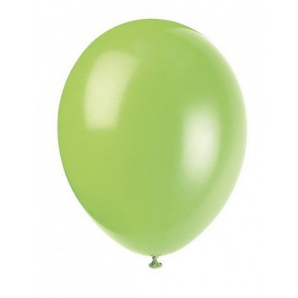 Sachet Ballon Vert Anis x12 - BA19520/VERT