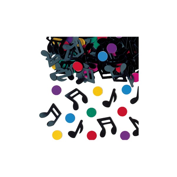 Confettis De Table "Notes De Musique" Multicolores - 36084