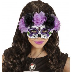 Masque Loup Mariée Mexicaine - Halloween