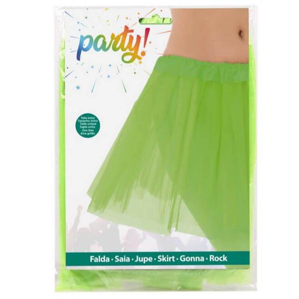 Tutu Jupe Maille Style Années 80 - Rose Ou Vert - Taille Unique Adulte - Déguisement Fête