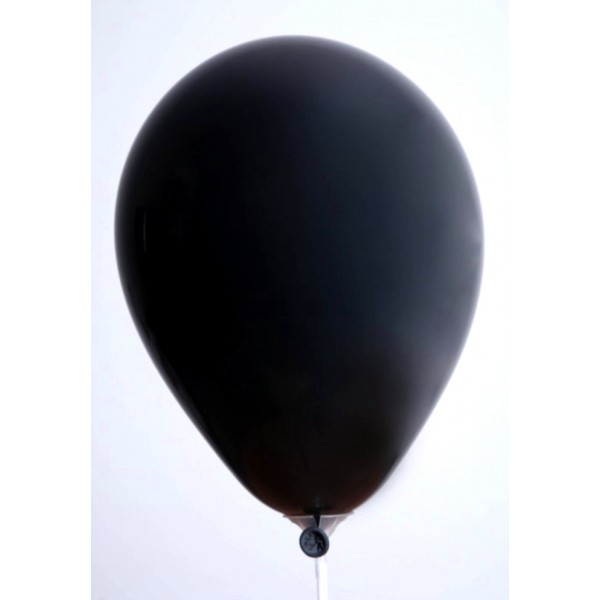 Ballons de baudruche Noirs x25 - 2151